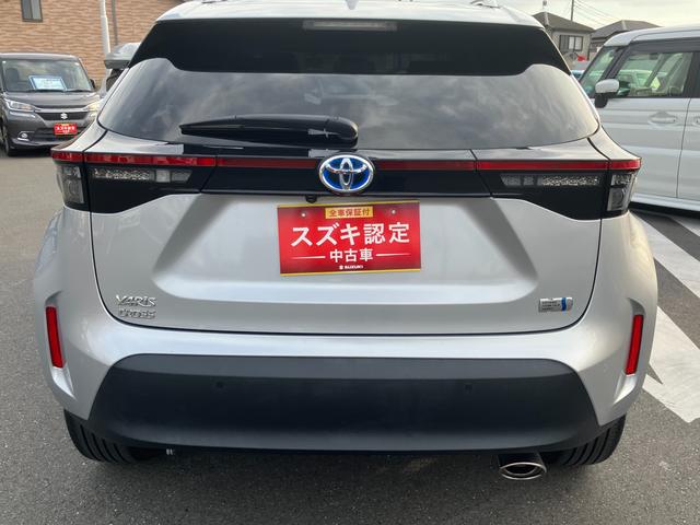 ヤリスクロス ハイブリットZ ドライブレコーダー バックカメラ プッシュスタート ETC 衝突被害軽減システム(6枚目)