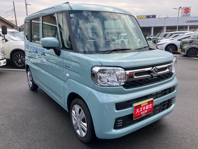 スペーシア ＨＹＢＲＩＤ　Ｇ　スズキセーフティーサポート　全周囲カメラ　禁煙車　スライドドア　純正ナビ（6枚目）