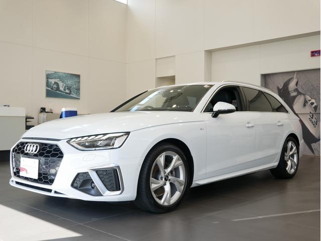 Ａ４アバント ３５ＴＤＩ　Ｓライン　認定中古車　コンフォートパッケージ　ＳＬＩＮＥｐｌｕｓパッケージ　ＴＶチューナー　マトリクスＬＥＤヘッドライト　サラウンドビューカメラ　シート、エクステリアミラーメモリー　アンビエントライト（3枚目）