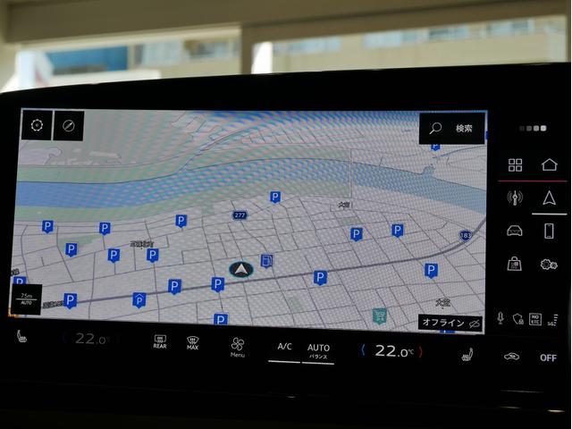 Ａ５ ＴＦＳＩ　１１０ｋＷ　認定中古車　ＳＬＩＮＥパッケージ　テクノロジーパッケージプロ　ライティングパッケージ　アンビエントライト　プライバシーガラス　アコースティックガラス（フロントサイド）ＭＭＩパッセンジャーディスプレイ（36枚目）