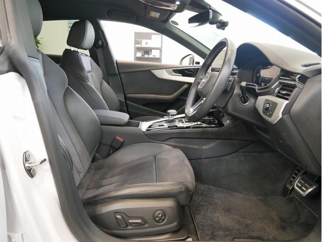 A5スポーツバック 45TFSIクワトロ Sライン 認定中古車 SLINE Audiレーザーライトパッケージ コンフォートパッケージ TVチューナー プライバシーガラス サラウンドビューカメラ シートヒーター(フロント/リヤ) ステアリングヒーター(11枚目)