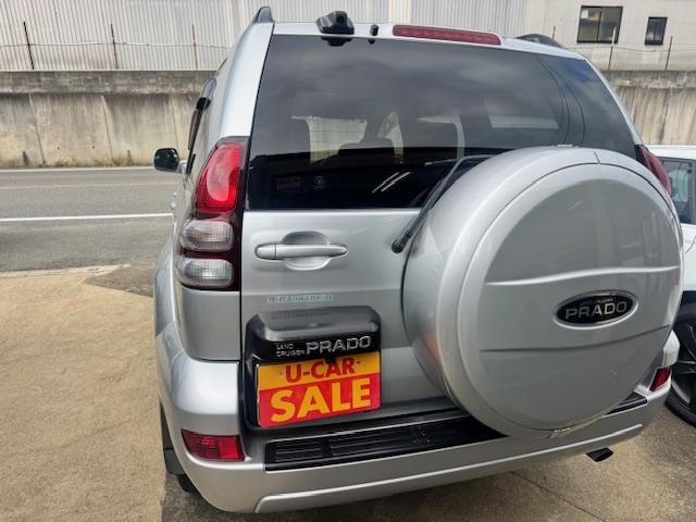 ランドクルーザープラド TX ランドクルーザープラド2.7XT・4WD・サンルーフ・ETC・バックカメラ・サイドバイザー・サイドステップ・HDDナビ・レザー調シートカバー・リヤハードカバー・(13枚目)