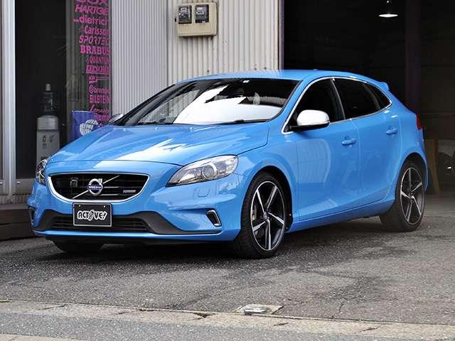 Volvo V40 R-Design Blue - Volvo V40 - Sticker