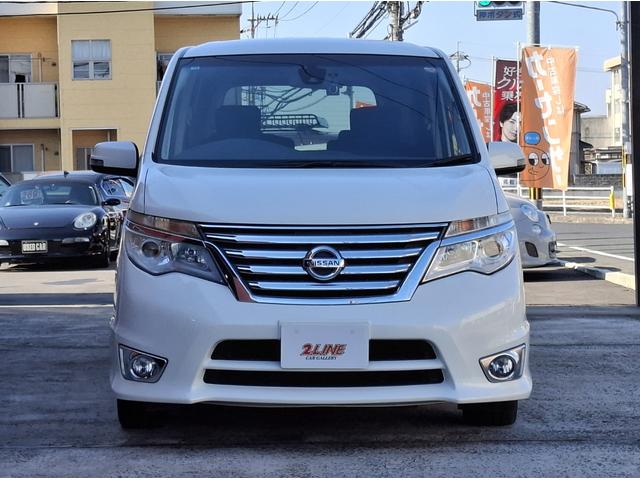 セレナ ハイウェイスター　Ｖセレクション＋セーフティ　ＳＨＶ　禁煙車　車線逸脱　両側パワースライド　フリップダウン　８インチナビ　フルセグＴＶ　Ｂｌｕｅｔｏｏｔｈ　バックカメラ　ＥＴＣ　ドラレコ　オートライト　ＬＥＤライト　スマートキー　クルーズコントロール（2枚目）