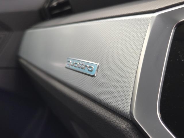 Q3 35TDIクワトロアドバンスド パーシャルレザー(パールセントベージュ) クリーンディーゼル マルチカラーアンビエントライト カープレイ TVチューナー ACC レーンアシスト 電動テールゲート 点検記録簿 禁煙車 1オーナー(41枚目)