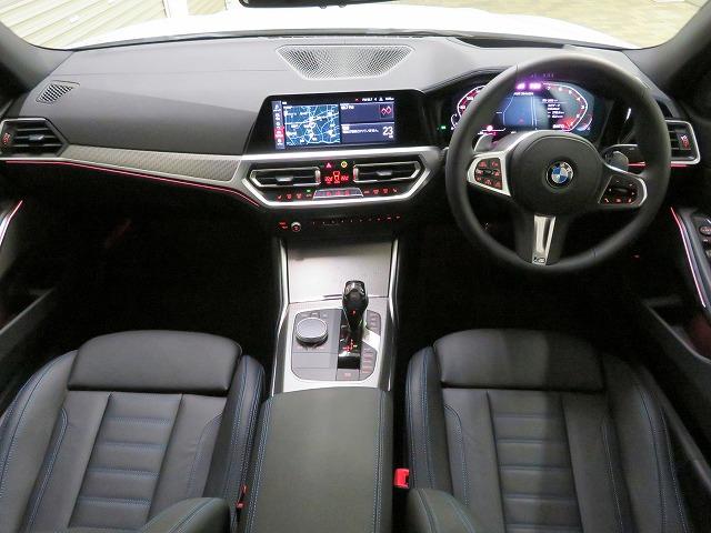 M340i xDrive パーキングアシストプラス レーザーライト 19AW 黒革 純正ナビ フルセグ ヘッドアップディスプレイ ハーマンカードンサラウンドシステム アクティブクルーズコントロール 認定中古車(5枚目)
