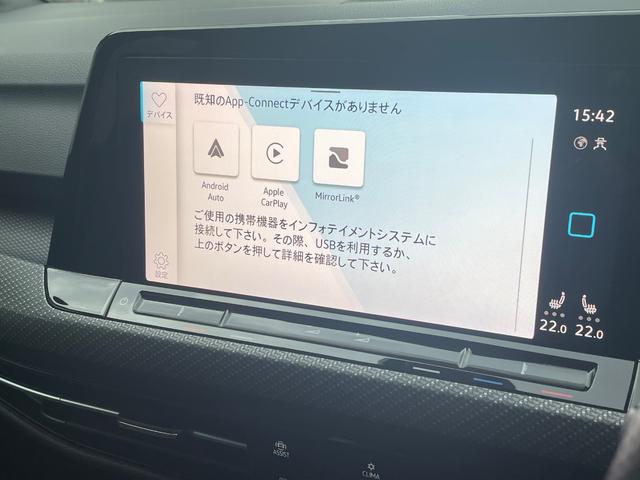 ゴルフ ｅＴＳＩ　Ｒライン　認定中古車　禁煙車　マイルドハイブリッド　ディスカバープロ　デジタルメーター　シートヒーター　ステアリングヒーター　ＩＱライト　アンビエントライト　カープレイ対応　ブルートゥース　ＥＴＣ２．０（47枚目）