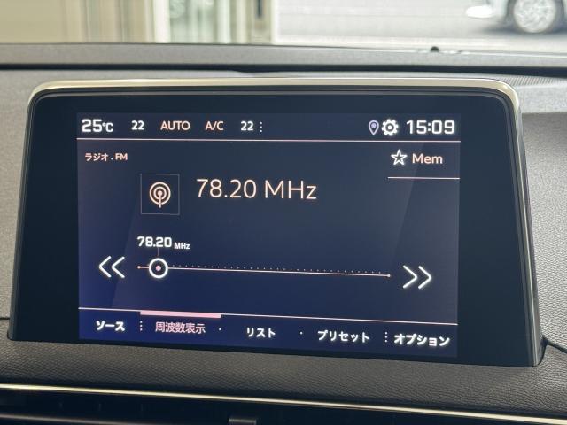 ３００８ ＧＴ　認定中古車　ワンオーナー　ＥＴＣ　サンルーフ　パーキングセンサー　ブラインドスポットモニター　サイドカメラ　シートヒーター　１８インチアルミホイール　オールシーズンタイヤ（13枚目）