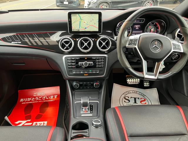 GLAクラス GLA45 AMG 4マチック エディション1 4WD ETC クリアランスソナー オートクルーズコントロール パワーシート ターボ ナビ TV オートライト HID 電動リアゲート アルミホイール キーレスエントリー 電動格納ミラー(7枚目)