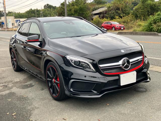 GLAクラス GLA45 AMG 4マチック エディション1 4WD ETC クリアランスソナー オートクルーズコントロール パワーシート ターボ ナビ TV オートライト HID 電動リアゲート アルミホイール キーレスエントリー 電動格納ミラー(24枚目)