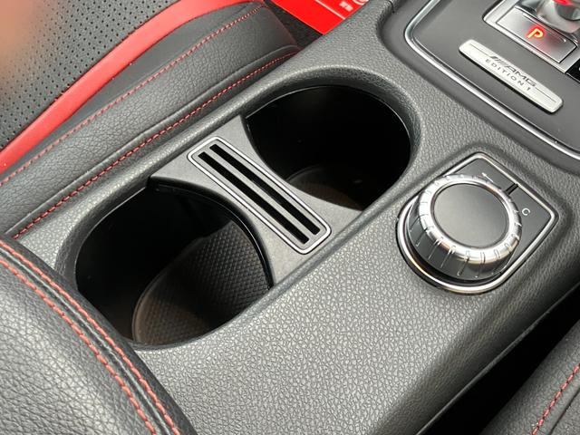 GLAクラス GLA45 AMG 4マチック エディション1 4WD ETC クリアランスソナー オートクルーズコントロール パワーシート ターボ ナビ TV オートライト HID 電動リアゲート アルミホイール キーレスエントリー 電動格納ミラー(41枚目)