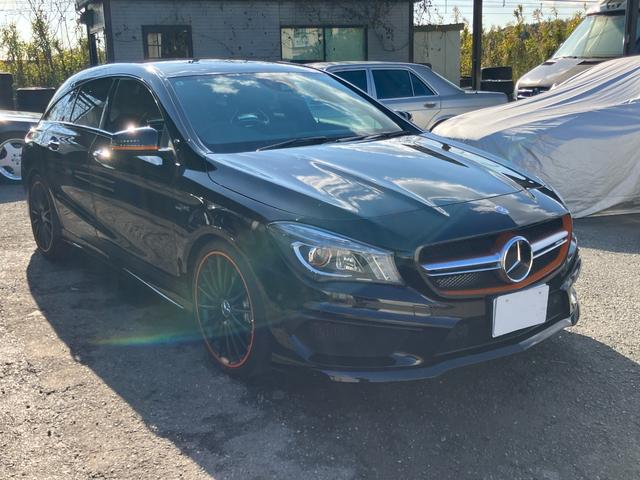 CLAクラス シューティングブレーク CLA45 4MシュティングブレクオレンジアートED 限定車 4WD パノラマスライディングルーフ AMGパフォーマンスシート 専用AMG19インチアルミホイール キセノンヘッドライト バックカメラ ナビTV 電動リアゲート 禁煙車(49枚目)