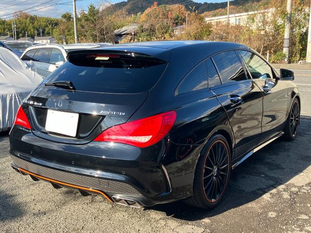 CLAクラス シューティングブレーク CLA45 4MシュティングブレクオレンジアートED 限定車 4WD パノラマスライディングルーフ AMGパフォーマンスシート 専用AMG19インチアルミホイール キセノンヘッドライト バックカメラ ナビTV 電動リアゲート 禁煙車(50枚目)