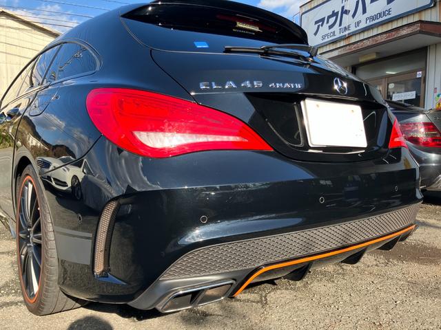 CLAクラス シューティングブレーク CLA45 4MシュティングブレクオレンジアートED 限定車 4WD パノラマスライディングルーフ AMGパフォーマンスシート 専用AMG19インチアルミホイール キセノンヘッドライト バックカメラ ナビTV 電動リアゲート 禁煙車(54枚目)