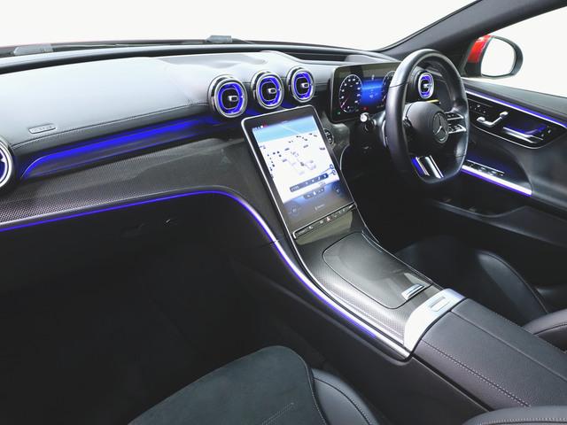 Ｃクラス Ｃ２００　アバンギャルド　リアアクスルステアリング　ＡＭＧライン　ベーシックパッケージ　Ｂｌｕｅｔｏｏｔｈ接続　ＥＴＣ　ＬＥＤヘッドライト　ＴＶ　アイドリングストップ　クルーズコントロール　コネクテッド機能　サイドカメラ　シートヒーター　トランクスルー（11枚目）