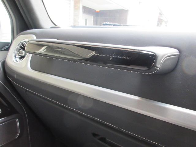 Gクラス G450d ローンチエディション ディーラー車 後期モデル 禁煙車 屋内保管 白革 VOSSEN22インチ ローダウン(18枚目)