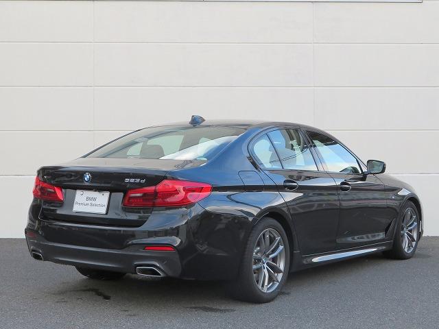 523d xDrive Mスピリット ハイラインP アドバンスPKG LEDライト 18AW スマートキー 黒革 ナビ フルセグ HUD 純正ETCアクティブクルーズコントロール レーンチェンジ&ディパーチャーウォーニング 禁煙車 認定中古車2年保証(2枚目)