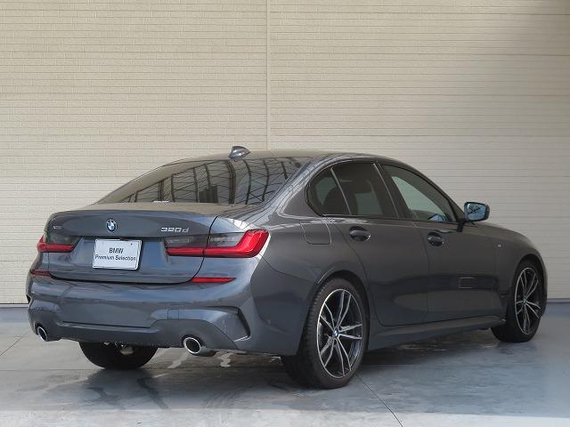 320d xDrive Mスポーツ デビューPKG コンフォートPKG LED 19AW 黒革 フルセグ Bカメラ アクティブクルーズコントロール レーンチェンジ&ディパーチャーウォーニング 禁煙車 認定中古車(2枚目)