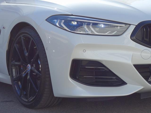 8シリーズ 840i クーペ エクスクルーシブ Mスポーツ MスポーツPKGプロ LEDライト 20AW PDC スマートキー 純正ナビ フルセグ アクティブベンチレーション アクティブクルーズコントロール レーンチェンジ&ディパーチャーウォーニング 禁煙車(46枚目)