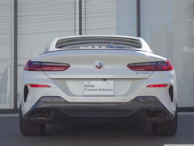 8シリーズ 840i クーペ エクスクルーシブ Mスポーツ MスポーツPKGプロ LEDライト 20AW PDC スマートキー 純正ナビ フルセグ アクティブベンチレーション アクティブクルーズコントロール レーンチェンジ&ディパーチャーウォーニング 禁煙車(55枚目)