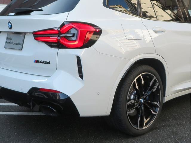 X3 M40d LEDライト 21AW Aトランク フルセグ PDC スマートキー 純正ナビ 純正ETC Bカメラ アクティブクルーズコントロール レーンチェンジ&ディパーチャーウォーニング 禁煙車(40枚目)