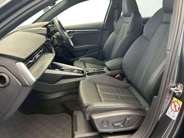 Ａ３セダン ３０ＴＦＳＩ　Ｓライン　認定中古車　パーシャルレザー・コンビニエンスアシスタンス・ナビパッケージ・テクノロジーパッケージ・マトリクスＬＥＤ・電動シート・ナビ・フルセグ・バックカメラ・障害物センサー・禁煙車（35枚目）