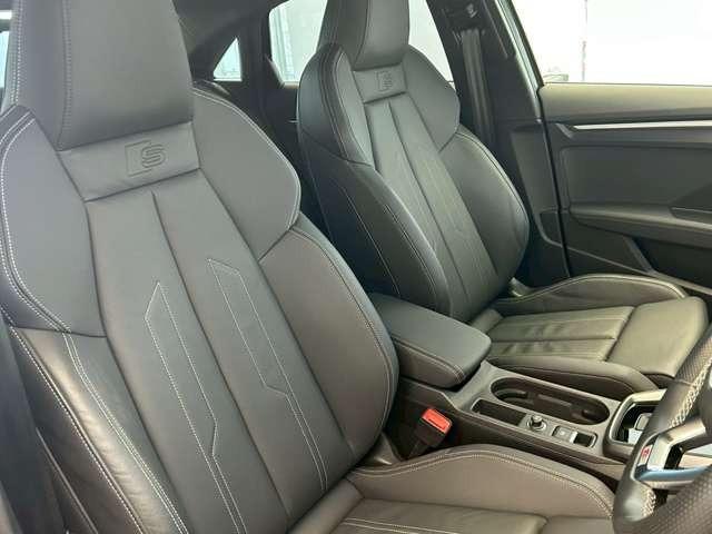 Ａ３セダン ３０ＴＦＳＩ　Ｓライン　認定中古車　パーシャルレザー・コンビニエンスアシスタンス・ナビパッケージ・テクノロジーパッケージ・マトリクスＬＥＤ・電動シート・ナビ・フルセグ・バックカメラ・障害物センサー・禁煙車（39枚目）