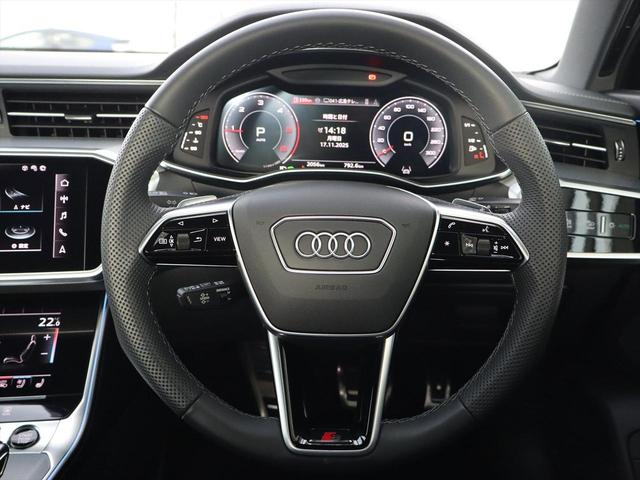Ａ６ ４０ＴＤＩクワトロ　Ｓライン　認定中古車　新車保証継承　元試乗車　禁煙車　４ＷＤ　ＨＤマトリクスＬＥＤヘッドライト　Ｓ　ｌｉｎｅ　パッケージ　シートベンチレーション　テクノロジーパッケージ　ラグジュアリーパッケージ（13枚目）