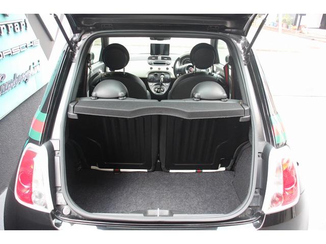 500 バイ グッチ ディーラー車 右ハンドル 4人乗り 限定モデル A/Tモード5速シーケンシャルミッション Dream Maker製ナビゲーション&TV FIAT純正ETC キセノンヘッドライト(11枚目)