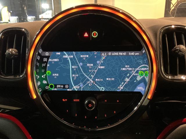 MINI ジョンクーパーワークス クロスオーバー 後期型・ワンオーナー・19インチAW・純正HDDナビ(9枚目)