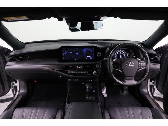 LS LS500h バージョンL クリアランスソナー レーンアシスト オートクルーズコントロール 衝突被害軽減システム ナビ アルミホイール オートマチックハイビーム LEDヘッドランプ CVT シートヒーター シートエアコン(10枚目)