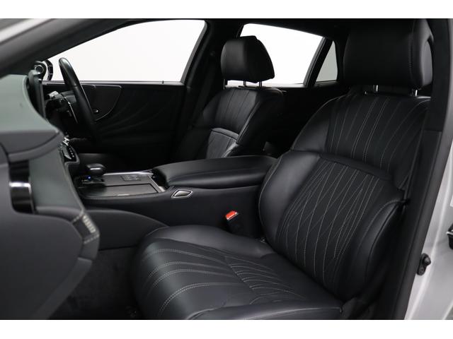 LS LS500h バージョンL クリアランスソナー レーンアシスト オートクルーズコントロール 衝突被害軽減システム ナビ アルミホイール オートマチックハイビーム LEDヘッドランプ CVT シートヒーター シートエアコン(14枚目)