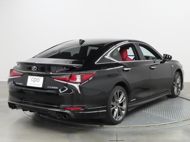 ＥＳ ＥＳ３００ｈ　Ｆスポーツ　ドライブレコーダー　クリアランスソナー　レーンアシスト　オートクルーズコントロール　衝突被害軽減システム　バックカメラ　ナビ　アルミホイール　ＬＥＤヘッドランプ　サンルーフ　ＣＶＴ　シートヒーター（4枚目）