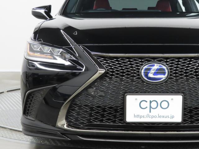 ＥＳ ＥＳ３００ｈ　Ｆスポーツ　ドライブレコーダー　クリアランスソナー　レーンアシスト　オートクルーズコントロール　衝突被害軽減システム　バックカメラ　ナビ　アルミホイール　ＬＥＤヘッドランプ　サンルーフ　ＣＶＴ　シートヒーター（7枚目）