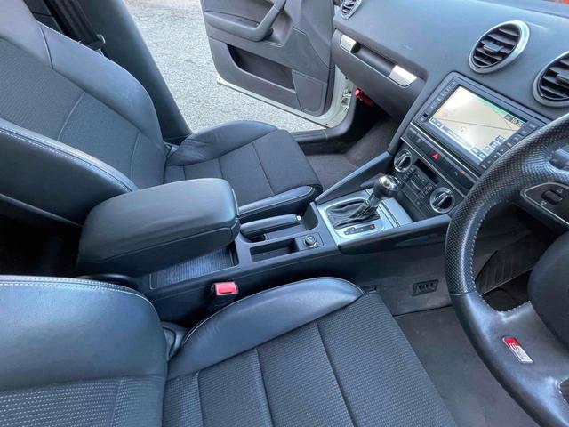 A3 スポーツバック1.4TFSI Sラインパック バックカメラ ナビ TV クリアランスソナー アルミホイール AT 盗難防止システム 記録簿 ABS ESC CD DVD再生 USB Bluetooth エアコン パワーステアリング(9枚目)