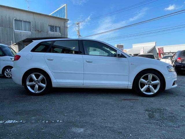 A3 スポーツバック1.4TFSI Sラインパック バックカメラ ナビ TV クリアランスソナー アルミホイール AT 盗難防止システム 記録簿 ABS ESC CD DVD再生 USB Bluetooth エアコン パワーステアリング(14枚目)