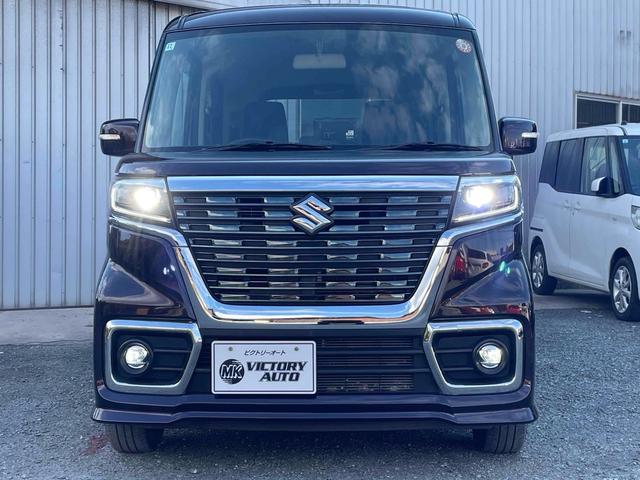 スペーシアカスタム ハイブリッドＧＳ　ワンオーナー車・Ｂｌｕｅｔｏｏｔｈ機能付きオーディオ・両側スライド・片側電動　ナビ　ＴＶ　スマートキー　アイドリングストップ　シートヒーター　　ＣＶＴ　ＣＤ　アルミホイール　エアコン　運転席エアバッグ（13枚目）