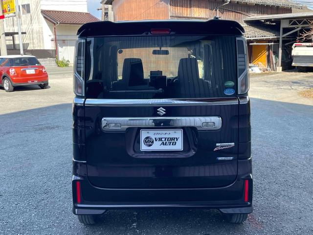 スペーシアカスタム ハイブリッドＧＳ　ワンオーナー車・Ｂｌｕｅｔｏｏｔｈ機能付きオーディオ・両側スライド・片側電動　ナビ　ＴＶ　スマートキー　アイドリングストップ　シートヒーター　　ＣＶＴ　ＣＤ　アルミホイール　エアコン　運転席エアバッグ（16枚目）