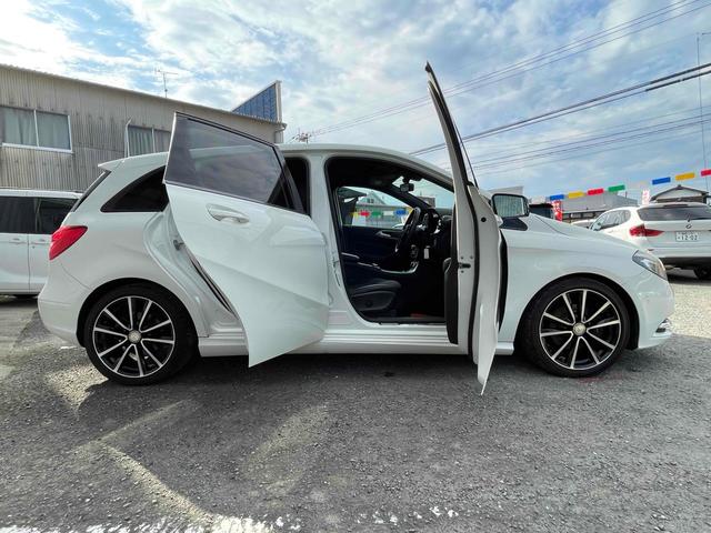 Ｂクラス Ｂ１８０　ブルーエフィシェンシースポーツナイトＰＫＧ　ドライブレコーダー　ＥＴＣ　バックカメラ　ナビ　ＴＶ　クリアランスソナー　オートクルーズコントロール　アルミホイール　後席モニター　パワーシート　電動格納ミラー　ＡＴ　盗難防止システム　記録簿　ＡＢＳ（24枚目）