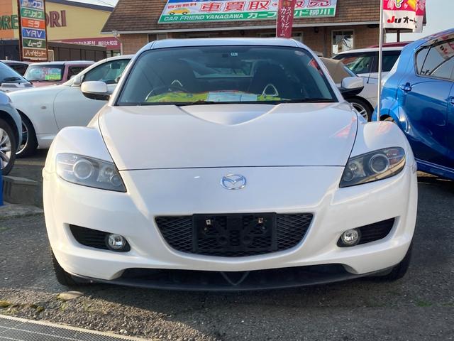 ＲＸ－８ タイプＥ　ノーマル車　ＥＴＣ　ナビ　オートクルーズコントロール　ＨＩＤ　スマートキー　電動格納ミラー　１６インチアルミホイール　革シート　パワーシート　盗難防止システム　衝突安全ボディ　ＢＯＳＥサウンド（12枚目）