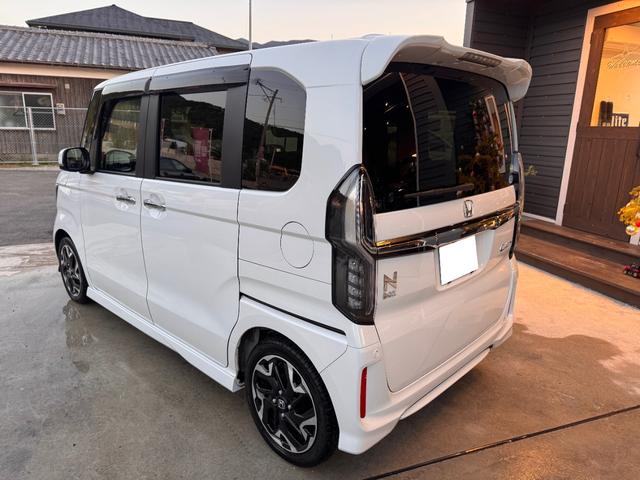 Ｎ－ＢＯＸカスタム Ｇ・ＥＸターボホンダセンシング　助手席スーパースライドシート　アレルクリーンプラスシート　プラズマクラスター技術搭載フルオート・エアコンコンディショナー　プライムスムース＆トリコットコンビシート運転席助手席シートヒーター（5枚目）
