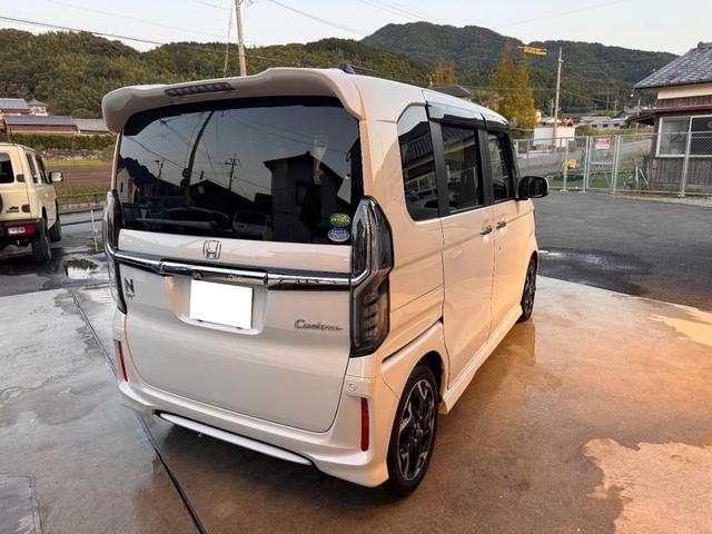 Ｎ－ＢＯＸカスタム Ｇ・ＥＸターボホンダセンシング　助手席スーパースライドシート　アレルクリーンプラスシート　プラズマクラスター技術搭載フルオート・エアコンコンディショナー　プライムスムース＆トリコットコンビシート運転席助手席シートヒーター（6枚目）