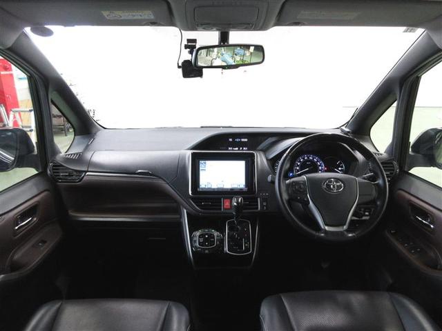 エスクァイア Gi フルセグ HDDナビ DVD再生 ミュージックプレイヤー接続可 後席モニター バックカメラ ETC 両側電動スライド LEDヘッドランプ ウオークスルー 乗車定員8人 3列シート ワンオーナー 記録簿(8枚目)