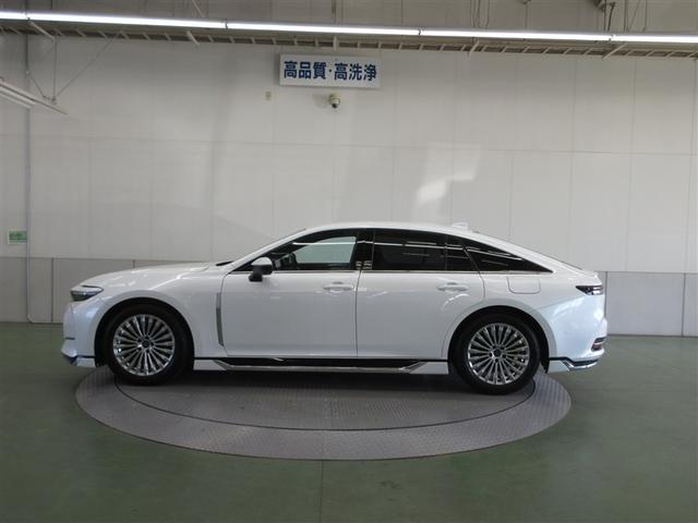 クラウン Z 革シート フルセグ メモリーナビ ミュージックプレイヤー接続可 バックカメラ 衝突被害軽減システム ETC ドラレコ LEDヘッドランプ フルエアロ(4枚目)