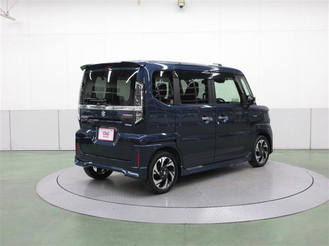 スペーシアカスタム ハイブリッドXS DVD再生 ミュージックプレイヤー接続可 衝突被害軽減システム ETC 両側電動スライド LEDヘッドランプ ワンオーナー 記録簿 アイドリングストップ(6枚目)