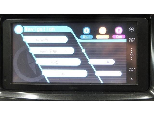 ナビは純正品。ワンセグテレビ・ＣＤ・Ｂｌｕｅｔｏｏｔｈ・ＳＤオーディオ・スマホ・外部入力・ハンズフリー電話対応です。