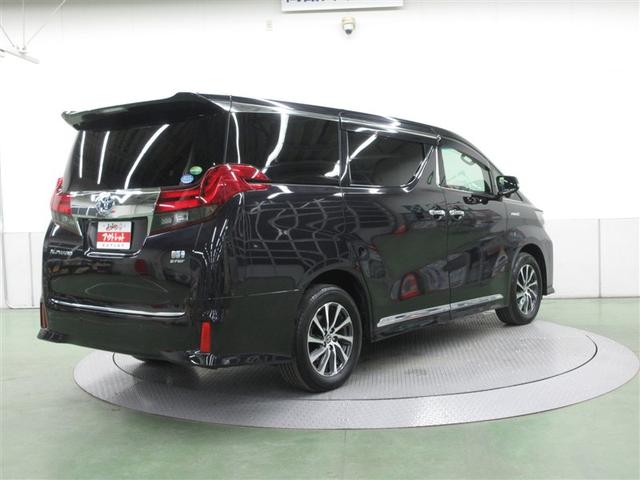 アルファードハイブリッド ＳＲ　４ＷＤ　フルセグ　メモリーナビ　ＤＶＤ再生　ミュージックプレイヤー接続可　後席モニター　バックカメラ　ＥＴＣ　両側電動スライド　ＬＥＤヘッドランプ　乗車定員７人　３列シート　ワンオーナー　記録簿（6枚目）