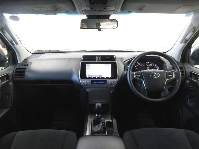 ランドクルーザープラド TX 4WD サンルーフ フルセグ メモリーナビ DVD再生 ミュージックプレイヤー接続可 バックカメラ 衝突被害軽減システム ETC LEDヘッドランプ 乗車定員7人 ワンオーナー 記録簿(9枚目)