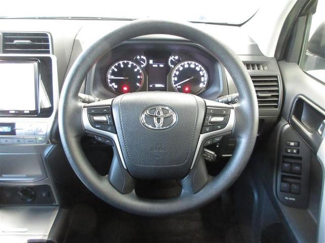 ランドクルーザープラド TX 4WD サンルーフ フルセグ メモリーナビ DVD再生 ミュージックプレイヤー接続可 バックカメラ 衝突被害軽減システム ETC LEDヘッドランプ 乗車定員7人 ワンオーナー 記録簿(10枚目)