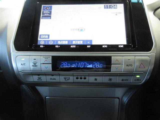 ランドクルーザープラド TX 4WD サンルーフ フルセグ メモリーナビ DVD再生 ミュージックプレイヤー接続可 バックカメラ 衝突被害軽減システム ETC LEDヘッドランプ 乗車定員7人 ワンオーナー 記録簿(17枚目)